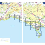 South West Coast Path 5 National Trails atlas: Dorset